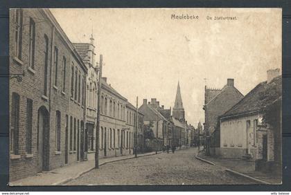 +++ CPA - MEULEBEKE - De Statiestraat  //