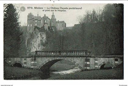 CPA-Carte postale-Belgique-Modave -Le Château- Pont sur le Hoyoux  VMO14665