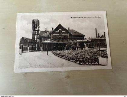 Moerbeke-Waas    Station - Achterkant    GARE STATIE