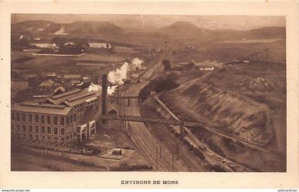 Belgique - MONS (Hainaut) Exploitation houillère