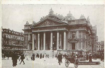 BRUXELLES - La Bourse (Chocolat Cesar, Anvers)