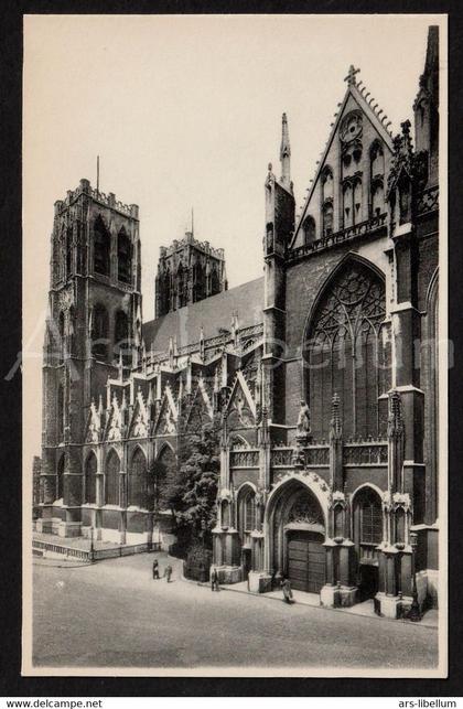 Postkaart / post card / carte postale / Bruxelles / Brussel / Eglise Ste. Gudule / Brussels / Church of St. Gudule