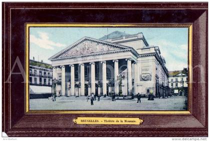 Postkaart / post card / carte postale / Bruxelles / Brussel / La Monnaie / Koninklijke Muntschouwburg / 1909