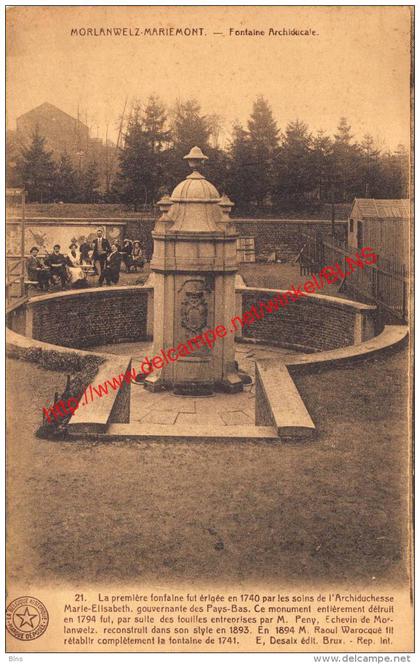 Fontaine Archiducale - Morlanwelz