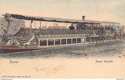 NAMUR - Namur Touriste - Bateau promenade - Ed. Nels Série 16 N. 80 Aquarellée