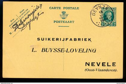 NEVELE  SUIKERIJFABRIEK  L. BUYSSE - LOVELING    2 SCANS