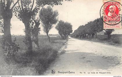 België - NIEUWPOORT BAD (W. Vl.) De weg naar Nieuwpoort-Stad