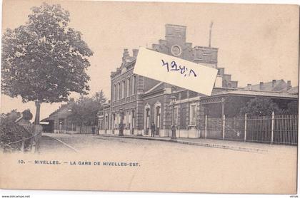 Nivelles:  La gare de Nivelles -Est  (  2 scans )