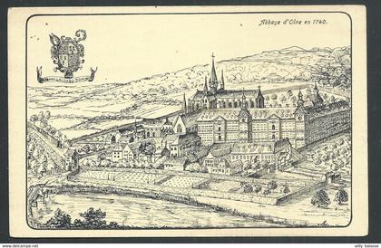 +++ CPA - Abbaye d' OLNE en 1740  //