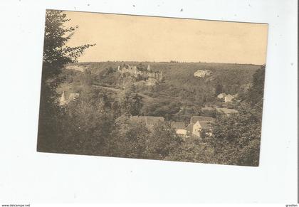 FALAEN (ONHAYE)  VALLEE DE LA MOLIGNEE . LES RUINES DE MONTAIGLE . PANORAMA DE MARTEAU