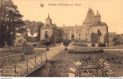 [-50%] BELGIQUE - OREYE - Château d'Otrange - Carte Postale Ancienne