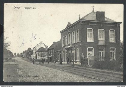 +++ CPA - OREYE - Grand'Route - Arrêt Tram   //