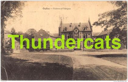 CPA OUFFET CHATEAU D'ODEIGNE ( PLIS - PLOOITJES )