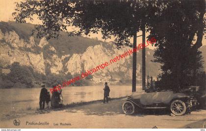 Les Rochers - voiture - Profondeville