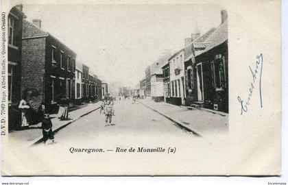 CPA - Carte postale - Belgique - Quaregnon - Rue de Monsville  (AT16544)