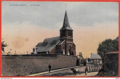 CPA Belgique Belgie AULNOIS-QUEVY - L' EGLISE