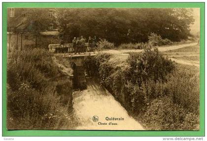 QUIEVRAIN- Chute d'eau