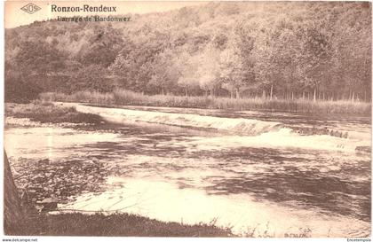 CPA Carte Postale  Belgique  Ronzon-Rendeux Barrage de Bardonwez 1933 VM78789ok