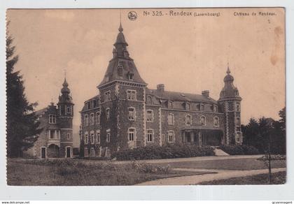 Rendeux  chateau de rendeux