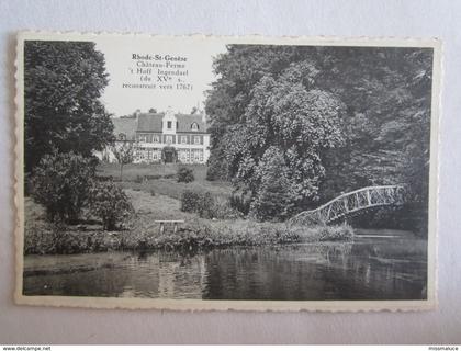 Belgique > Brabant flamand > Rhode-St-Genèse - St-Genesius-Rode château ferme