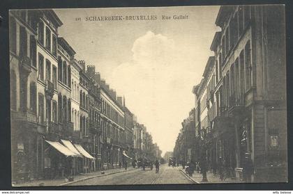 +++ CPA - Brussel - SCHAERBEEK - SCHAARBEEK - Rue Gallait  //