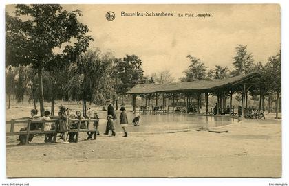 CPA - Carte postale - Belgique - Bruxelles - Schaerbeek - Schaarbeek - Le Parc Josaphat 1929  (CP2578)