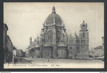 +++ CPA - SCHAERBEEK - SCHAARBEEK - Eglise Ste Marie   //