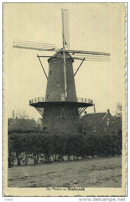 Stabroek :  De molen    (  windmolen )