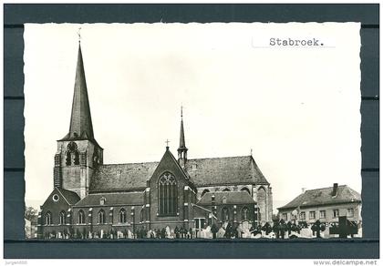 STABROEK: St Catharine Kerk, niet gelopen postkaart (UItg Bril) (GA20577)