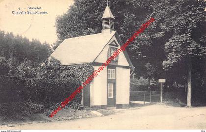 Chapelle Saint-Louis - Stavelot