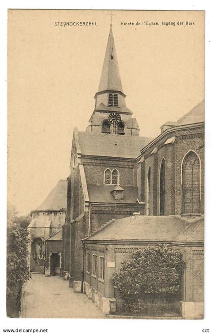 Steynockerzeel  Steenokkerzeel   Entrée de L'Eglise   Ingang der Kerk