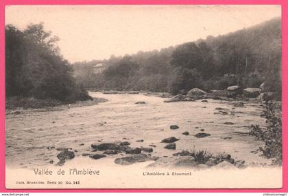 Vallée de l'Amblève - L'Amblève à Stoumont - Edit. NELS