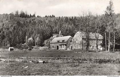 BELGIQUE - Baconfoy - Tenneville - Maison de vacances de Basseilles - forêt - ruisseau - Carte postale ancienne