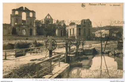 CPA Thuin Abbaye d'Aulne  Le déversoir.