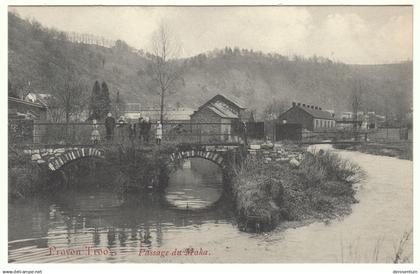 Prayon Trooz. - Passage du Maka. - [carte postale ancienne le pont oude postkaart]