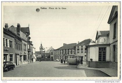 Tubize :  Place de la gare  (  autobus )