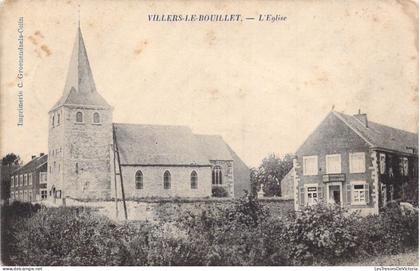 [-50%] BELGIQUE - Villers-le-Bouillet - L'Eglise - Carte postale ancienne