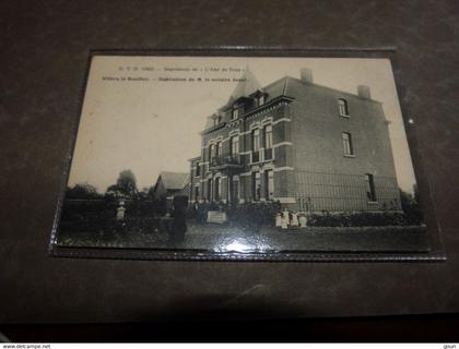 Carte postale Villers le Bouillet Habitation notaire Jonet