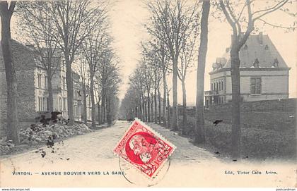 Belgique - VIRTON (Prov. Lux.) Avenue Bouvier vers la gare - ed. Caën