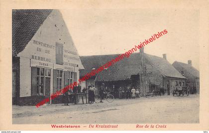 Westvleteren - De Kruisstraat - Restaurant In De Kruisstraat - Rue de la Croix - Vleteren