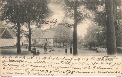 wasseiges , liège * 1903 * vue du moulin * molen * belgique