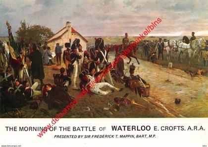 The morning of the Battle of Waterloo - Waterloo