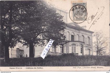 Basse Wavre  :  chateau du Belloy