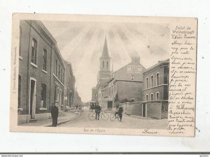 SALUT DE WELKENRAEDT  RUE DE L'EGLISE 1905