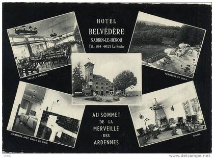 Nadrin le Hérou  :  Hotel Belvédère     (  grand format )