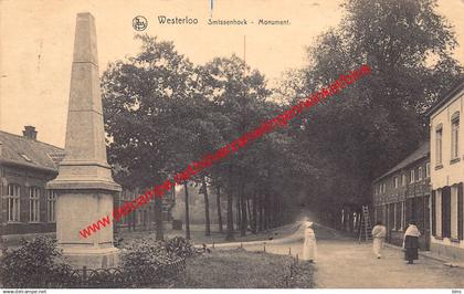 Westerloo - Smissenhoek - Monument - Westerlo