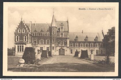 1.1. // CPA - ELEWIJT - Zemst - Kasteel " Steen -Elewijt "//