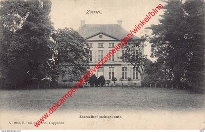 Zoerselhof - F. Hoelen 1912 - Zoersel