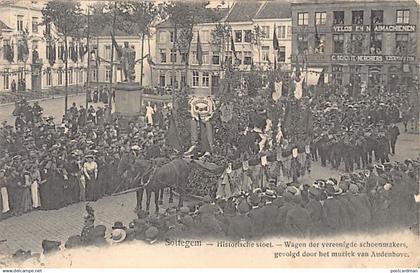 België - ZOTTEGEM (O. Vl.) Historische processie van 17 september 1905 - 75e verjaardag van de onafhankelijkheid