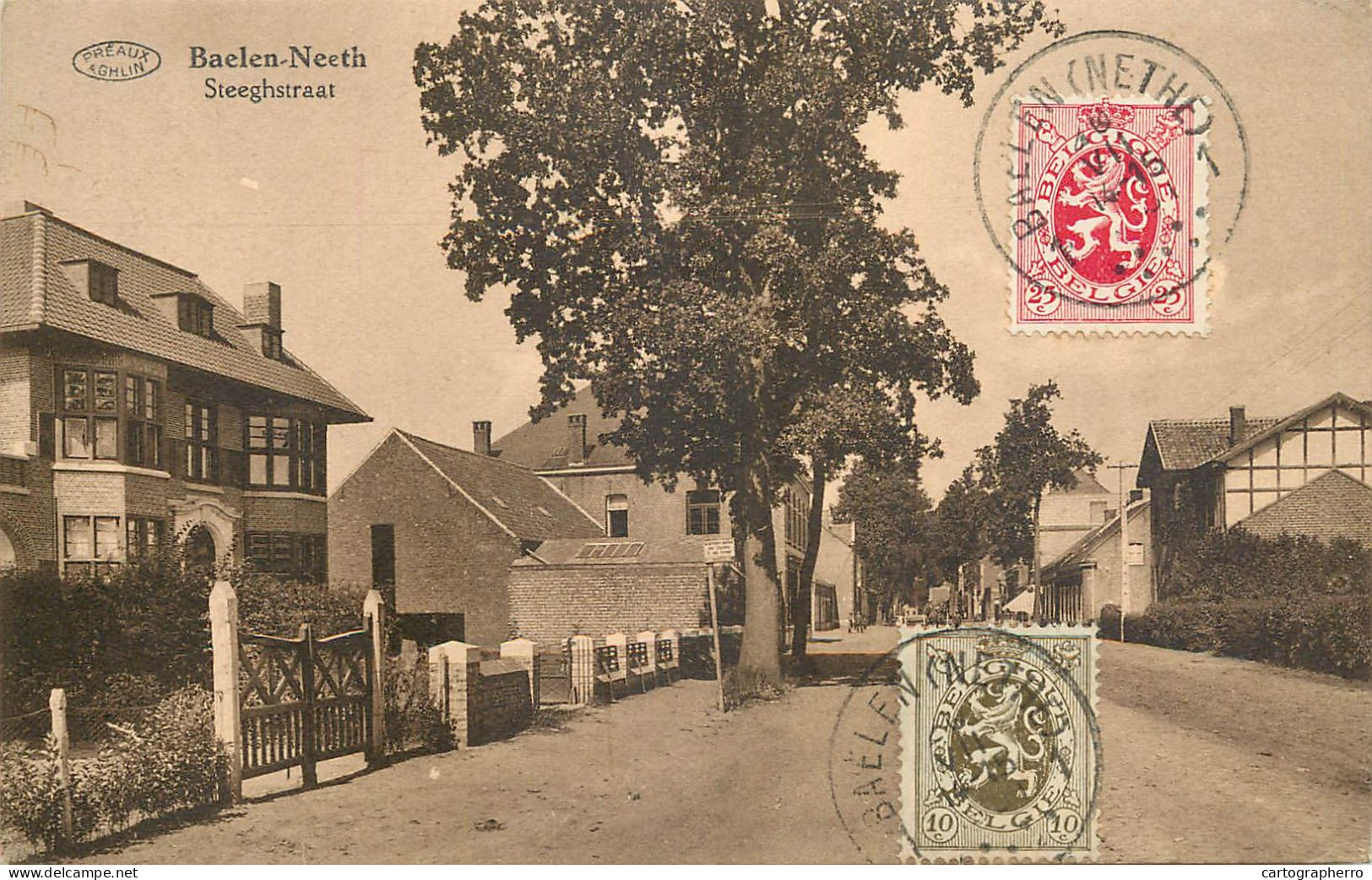 Belgium Baelen Neeth steeghstraat 1931